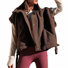 Zyrall Women's Faux Shearling Vest