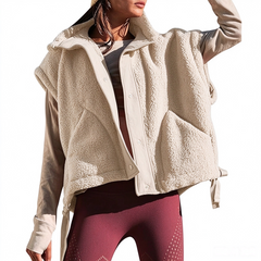 Zyrall Women's Faux Shearling Vest