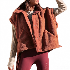Zyrall Women's Faux Shearling Vest